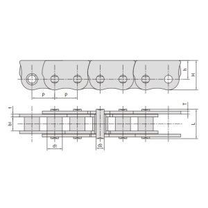 ķēdes pret izliekumu bīdāmajam logam