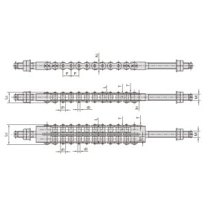 automašīnu stāvvietu ķēde