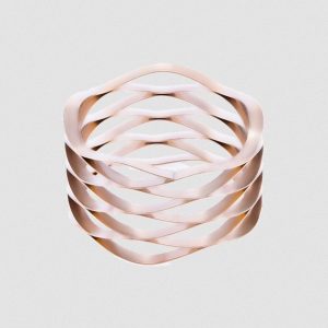 daudzapgriezienu viļņu atsperes bez starplikas galiem