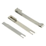 pildspalvas klips tērauda sloksne