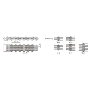 debess iekrāvēja plāksnes lapu ķēde