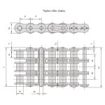 lieljaudas rullīšu ķēdes