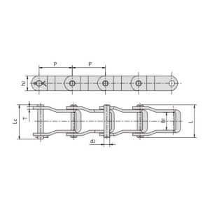 tērauda tapu ķēde