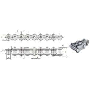 x-seal motociklu ķēdes