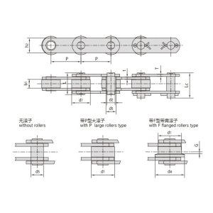 z sērijas konveijera ķēdes