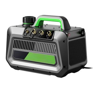 ar gaisu dzesējams vakuumsūknis