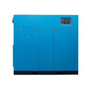 pastāvīgo magnētu VFD divu posmu skrūves gaisa kompresors