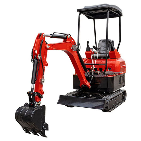 kāpurķēžu mazais ekskavators