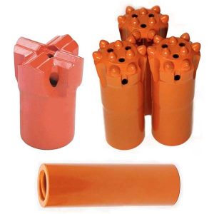 T45 vītņots ievelkamais pogas uzgalis