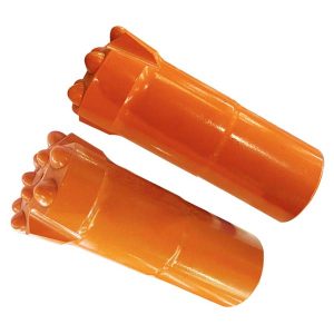 T60 vītņots urbis ar atkāpjošos pogu un padziļinājumu