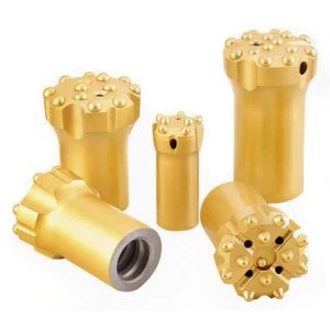 vītņota pogas uzgalis