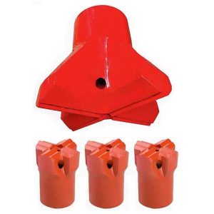 vītņots krustveida uzgalis